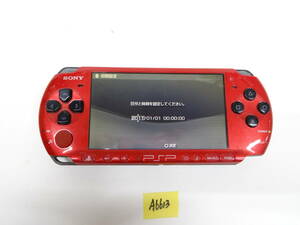 SONY プレイステーションポータブル PSP-3000 動作品 本体のみ　A6613