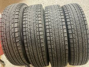 185/85R16 105/103L LT 4本 YOKOHAMA G075 冬タイヤ 溝あり リフトアップジムニー 足上げ 手渡し可 札幌 H1500