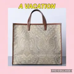 【A VACATION】TANK PAISLEY YLW