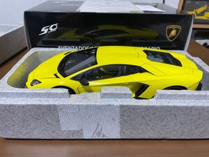 1/18 ランボルギーニ アヴェンタドール 50th LAMBORGHINI AVENTADOR LP720-4 50゜ Anniversario 