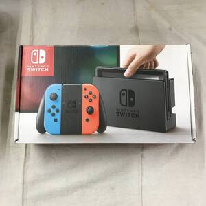 ge330 送料無料！動作品 ニンテンドースイッチ 本体 Nintendo Switch Joy-Con(L) ネオンブルー/(R)ネオンレッド 旧型モデル