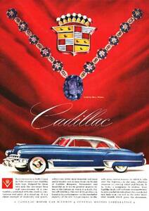 ◆1949年の自動車広告　キャデラック3　Cadillac