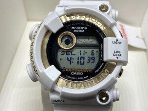 ☆美品☆CASIO カシオ G-SHOCK Gショック フロッグマン GW-8201K-7JR Love The Sea And The Earth ICERC 腕時計 [771-1106-8O8]