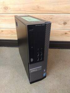 ＤＥＬＬ ③　デスクトップパソコン　OPTIPLEX9020　Windows10Pro　CPU：Core i5 メモリ：8GB 64ビット