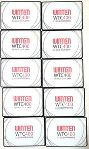 ☆1円スタート☆未使用品 WTC400-SSD-256GB 10枚セット (2.5インチ/SATA/256GB/10枚セット)　□バルク・動作品□