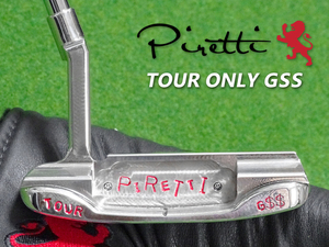 【新品】PGAツアー支給品 PIRETTI ピレッティ POTENZA GSS 365G パター 34インチ ミラークローム TOUR ONLY HC付属 プロトタイプ 本物保証