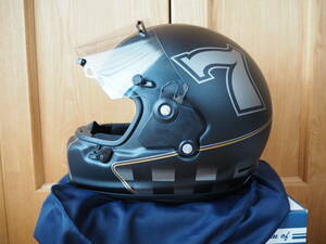  ☆ 1円～ 使用僅か　Arai RAPIDE-NEO CAFE RACER アライ ラパイド ネオ カフェレーサー Lサイズ(59～60cm)