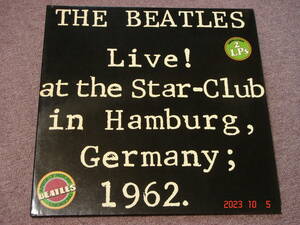 ＬＰ　The Beatles　Live! At The Star-Club In Hamburg, Germany; 1962　ドイツ盤　2枚組