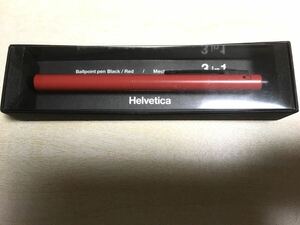 ITO-YA 伊東屋 Helvetica　 ヘルベチカ　多機能ペン3 in 1 レッド　赤　ボールペン シャープペン