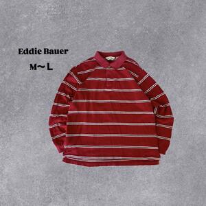 00s Eddie Bauer エディーバウア ラガーシャツ 海外古着 M～Ｌ