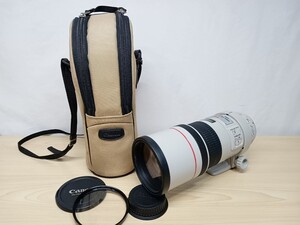 美品 Canon キャノン LENS EF 300mm 1:4 L IS USM IMAGE STABILIZER カメラ レンズ ケース付 動作品 W28**