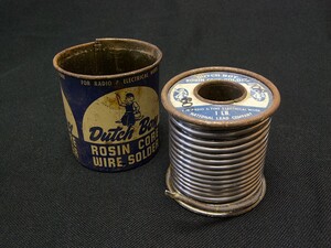 ♪♪Dutch Boy Solder 青缶 2.7mm径 切売り30cm、ダッチボーイ ソルダー ハンダ♪♪