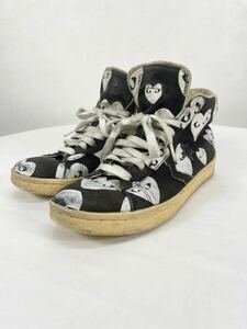 PLAY comme des garons プレイコムデギャルソン　 CONVERSE コンバース ALL STAR オールスター スニーカー靴　26