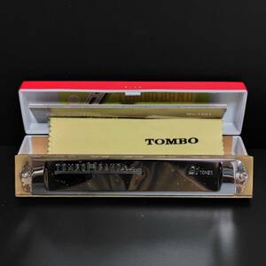 楽器 TOMBO トンボ ハーモニカ BAND DELUXE A MINOR イ短調 専用ケース付 管理番号YH-184