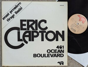 Eric Clapton-461 Ocean Boulevard★仏Orig.アドヴァンス・カヴァー盤