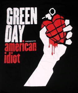 ★グリーン デイ Tシャツ GREEN DAY Amercan Idiot - 2 正規品 M ロックTシャツ! offspring nofx