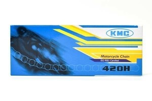 KMC製 シルバードライブチェーン420H-110L 適合：6V CD50