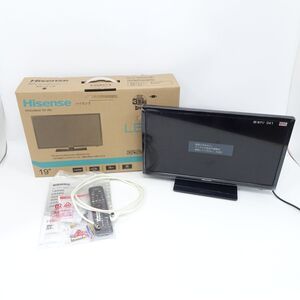 tyom 6784-1 109 通電OK Hisense ハイセンス ハイビジョンLED液晶テレビ 19A50 19インチ 長期保管品