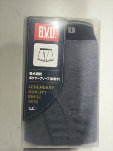 ★富士紡ホールディングス B.V.D. 吸水速乾 ボクサーブリーフ （前開き）メンズLL 未使用品 #02Z2333b17