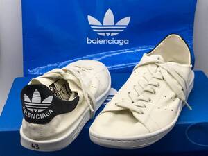 【新品/付属品完備】Balenciaga/Adidas/Stan Smith/バレンシアガ/アディダス/スタンスミス/サイズ43/28.5cm