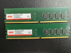 0601-12 innodisk メモリ DDR4 2400 4GB 2枚