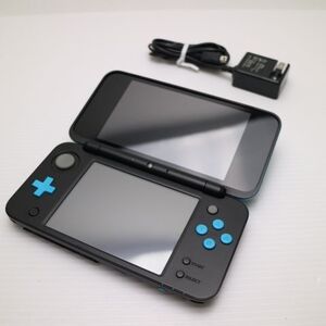 良品中古 NEWニンテンドー2DS LL ブラック×ターコイズ 即日発送 2DS NINTENDO 本体 あすつく 土日祝発送OK