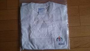 PALACE REEBOK NPC POCKET Tシャツ Sサイズ LIGHT GREY 新品