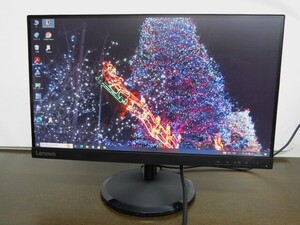 動作品◇レノボ 21.5型液晶 PCモニター【D22e-20/66D2KAC6WW】Lenovo 狭額縁VAパネル,VGA+HDMIポート フルHDノングレア 21.5インチ A-7