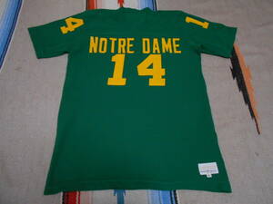 １９８０年代NOTRE DAME UNIVERSITY FIGHTING IRISH AMERICAN FOOTBALL VINTAGEノートルダム大学フットボールシャツ アメフト チャンピオン