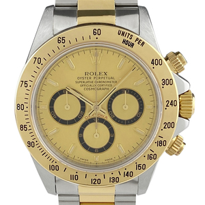 ロレックス ROLEX コスモグラフ デイトナ 16523 腕時計 SS YG 自動巻き シャンパンゴールド 【中古】