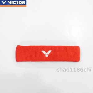 新品/送料込/ビクター ヘッドバンド/赤/赤白/VICTOR/Head Band/ヘアバンド/Hair Band/レッド/Red/ヨネックス/YONEX/AC259