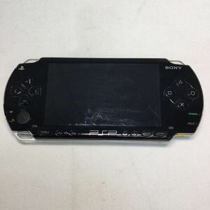 ＆【SONY/ソニー】PSP プレイステーションポータブル PlayStation Portable ブラック 黒 動作，通電未確認 バッテリー欠品 中古品