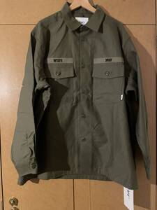 WTAPS 24FW CBW BUDS SHIRTS OLIVEDRAB XLサイズ 