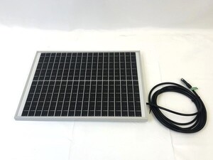 1円スタート 訳有 ECO-WORTHY ソーラーパネル 太陽光発電 エコ 単結晶 12V 25W +10Aチャージーコントローラー 充電 蓄電 防災 D03762