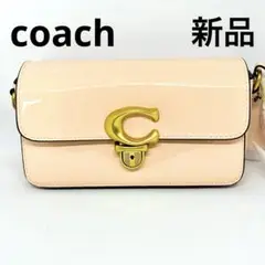 【新品・送料無料】ニューバゲットバッグ　COACH　コーチ　ピンク　CE761