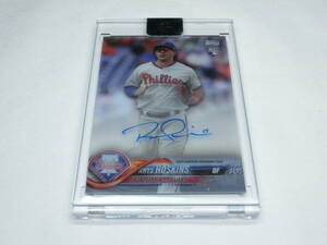 Topps RHYS HOSKINS カード 直筆サイン入り