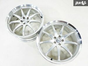 ●TWS Airverde エアヴェルデ CF 19インチ 7.5J ＋47 5H 5穴 PCD100 鍛造 ホイール 2本セット 即納 プリウス 86 BRZ インプレッサ レガシィ