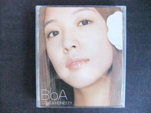 CDアルバム-3　　　　BoA　LOVE & HONESTY　ボア　帯付　2枚組