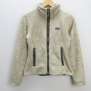 P■パタゴニア/Patagonia ロスロボス フリースジャケット/25595【S】ベージュ/LADIES/251【中古】■