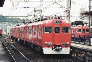 フィルム　鉄道写真　名古屋鉄道　6600系　Lサイズ