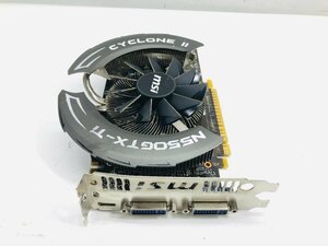 中古動作品　msi N550GTX-Ti Cyclone Ⅱ 1GB