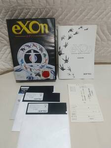 eXon　エクソン　フロッピー　ゲーム　SOFTEC　x68000？