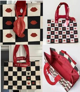 Lulu Guinness × Waitroseコラボ　トートバッグ　2WAY ルルギネス　ウェイトローズ