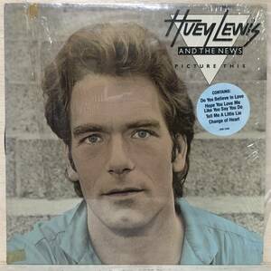 □□8-LP【00075】-【US盤】HUEY LEWIS AND THE NEWS*ベイエリアの風（ベイエリアのかぜ、Picture This）ビリーヴ・イン・ラヴ