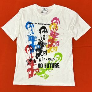 ヒステリックグラマー HYSTERIC GLAMOUR DENNIS MORRIS/ANARKI＆KAOSコラボ ジョニーロットン Tシャツ(Sex pistols, デニス・モリス)