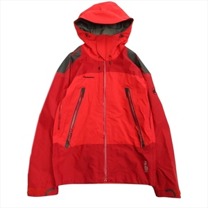 マムート MAMMUT Adrenaline Jacket アドレナリンジャケット マウンテン パーカー ブルゾン アウトドア ロゴ 1010-08830 S レッド メンズ