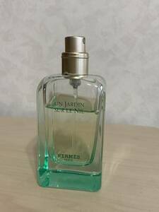 エルメス 香水 ナイルの庭 オードトワレ EDT 残量たっぷり50ml HERMES キャップなし　定形外郵便は350円