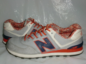 ★new balance ML574 ILA `15製ニューバランス ML574 グレー/ネイビー/オレンジ/ホワイト