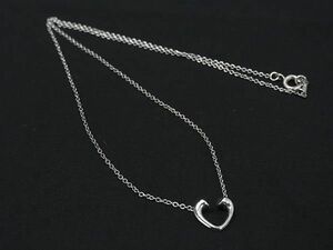 1円 TIFFANY＆Co ティファニー パロマピカソ テンダネスハート SV925 ネックレス ペンダント アクセサリー レディース シルバー系 AX5256