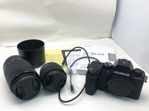 FUJIFILM X-S10 / SUPER EBC XC 50-230mm 1:4.5-6.7 / 15-45mm ミラーレス 一眼レフカメラ レンズ ジャンク 中古【MA050077】
